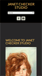 Mobile Screenshot of janetcheckerstudio.com